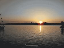 Sonnenuntergang Chiemsee