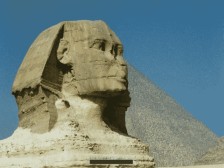 The Head of the Sphinx without writing