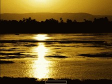 Sunset on the Nile